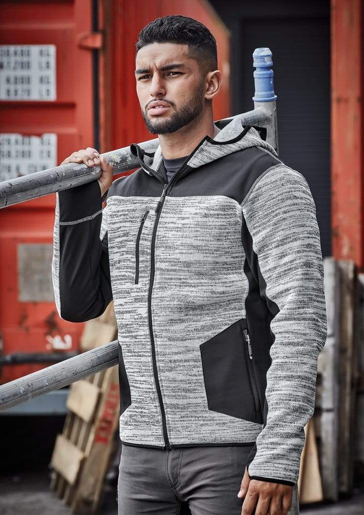 SYZMIK Unisex Streetworx Reinforced Knit Hoodie ZT360 Metro Workwear.